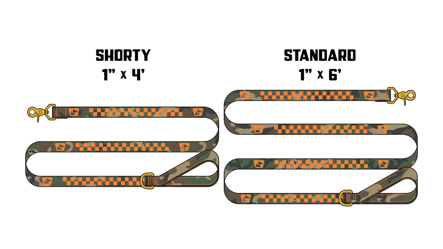 Wanderwag Leash • Classic Checkers - M81 Camo image 1