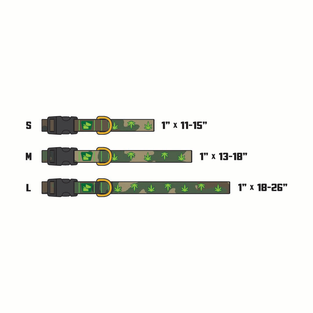 Reflective Base Camp Collar • Mary Jane - M81 Camo
