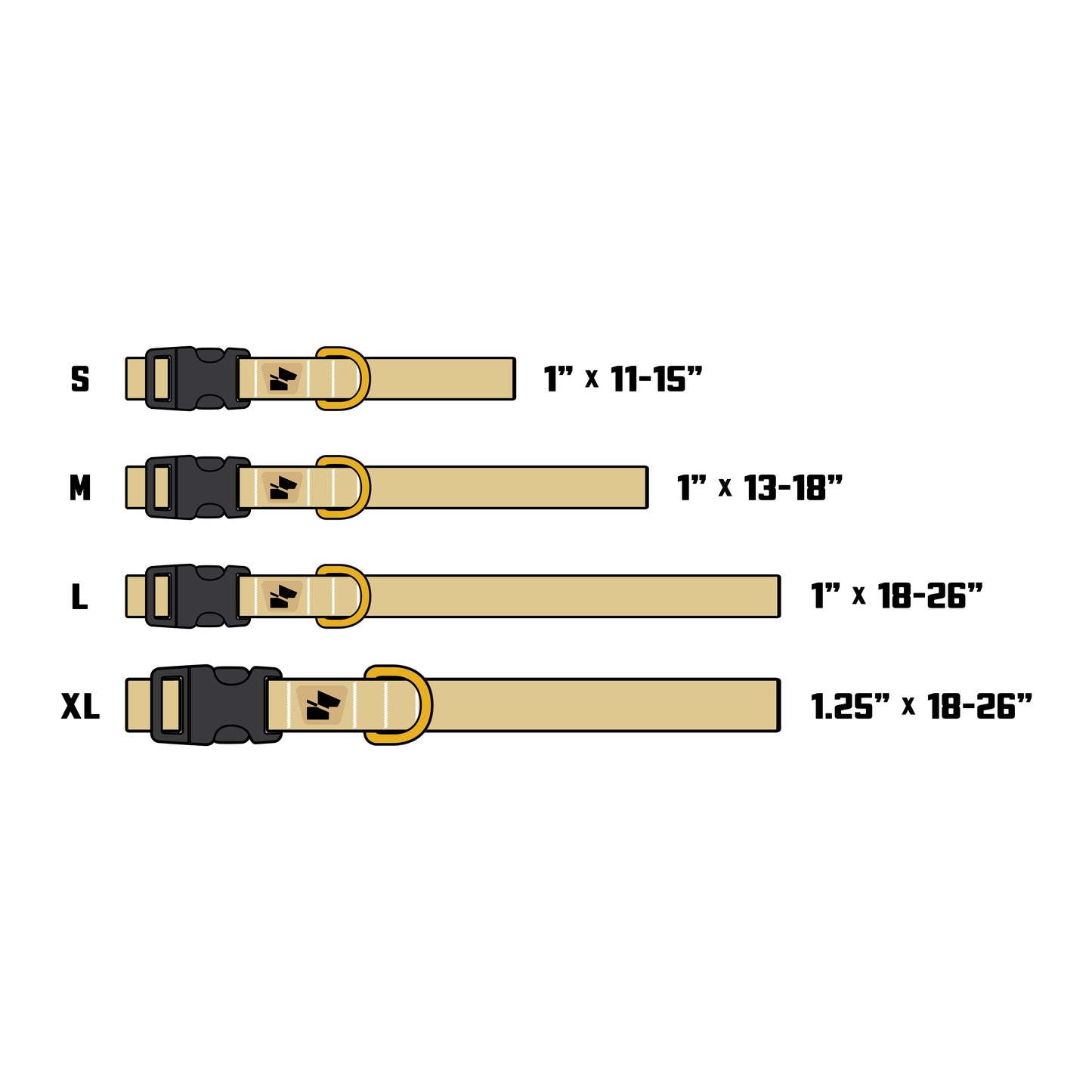 Standard Issue Base Camp Collar - Desert Tan