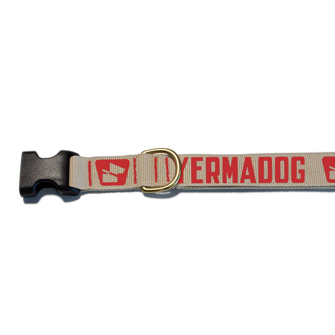 Reflective Base Camp Collar • Loud Logo - Desert Tan