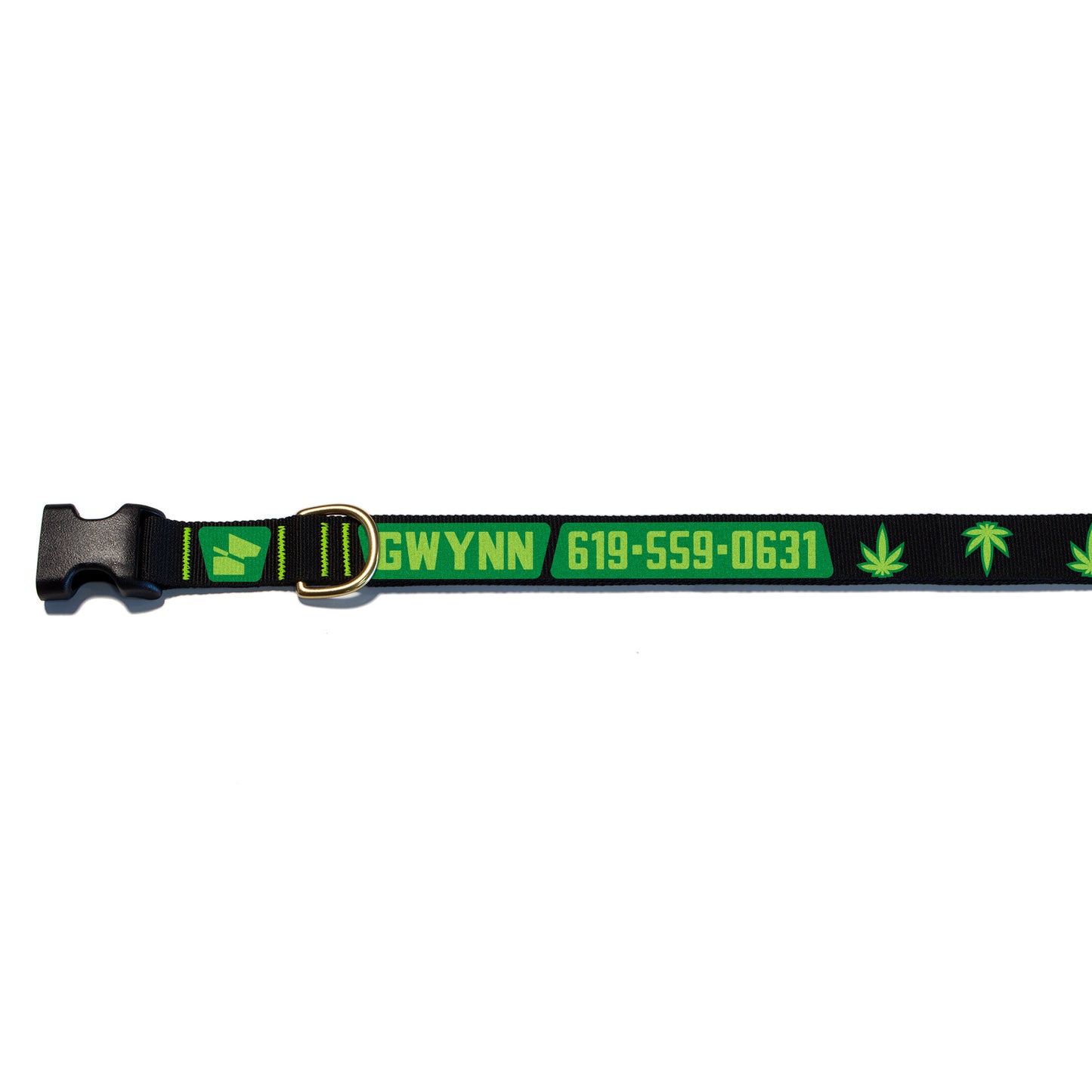 Reflective Base Camp Collar • Mary Jane - Coal Black
