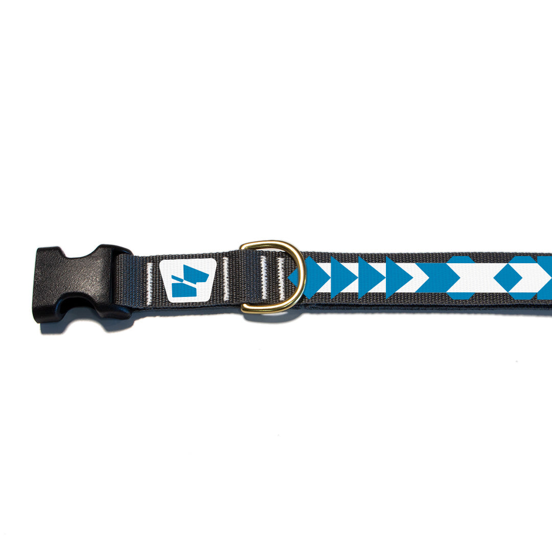 Reflective Base Camp Collar • Pendleton Pattern - Wolf Grey