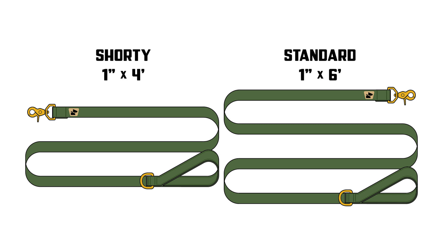 Standard Issue Wanderwag Leash - Ranger Green