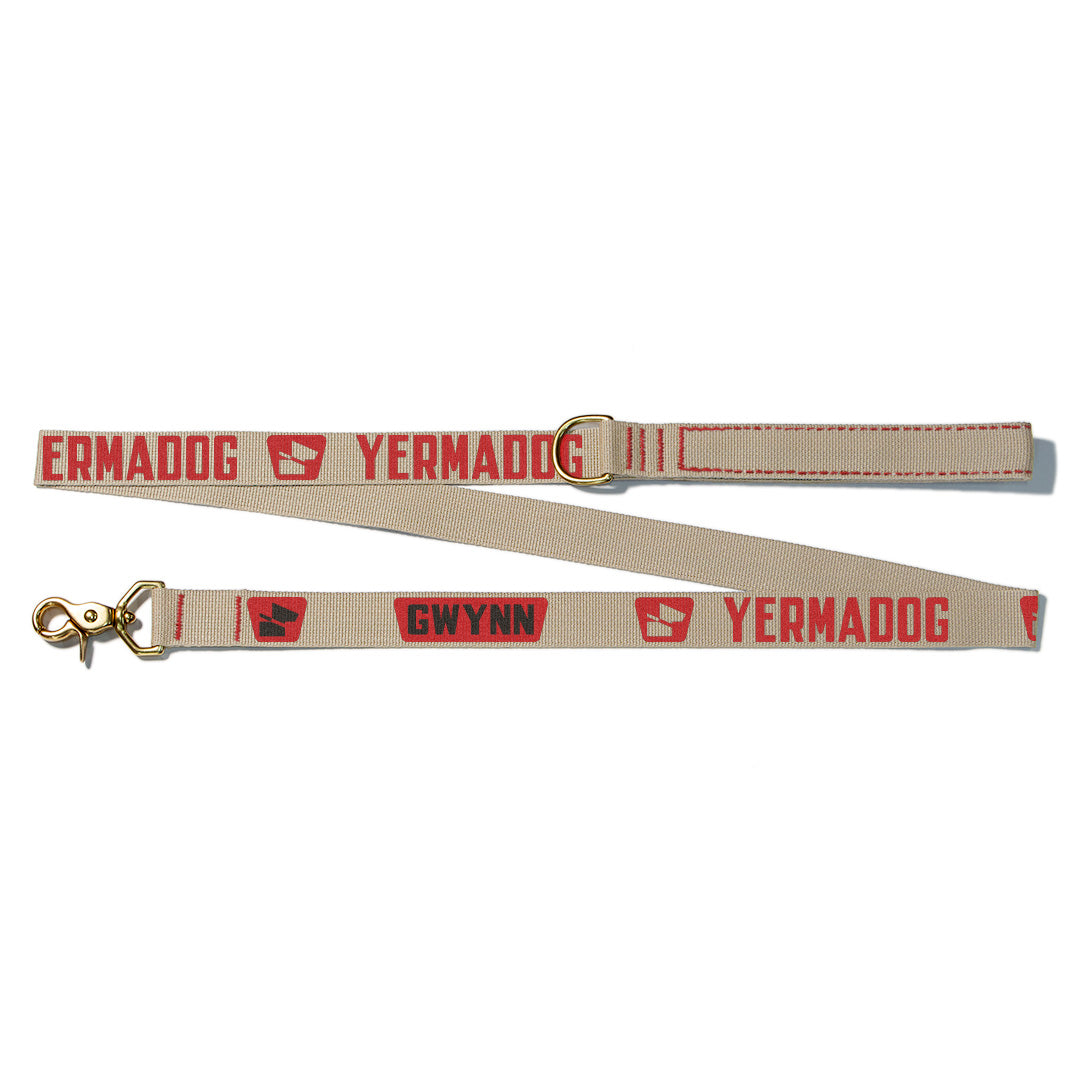Reflective Wanderwag Leash • Loud Logo - Desert Tan