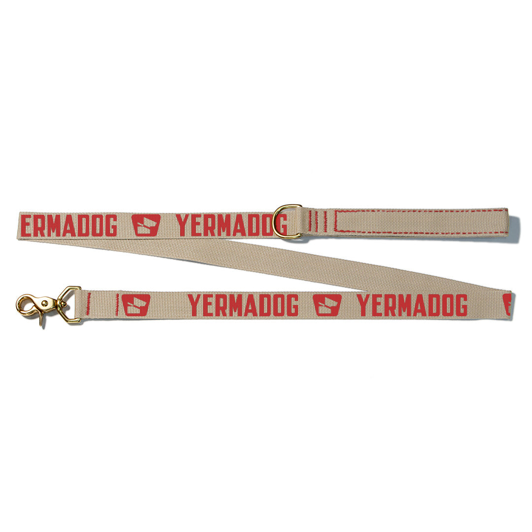 Reflective Wanderwag Leash • Loud Logo - Desert Tan