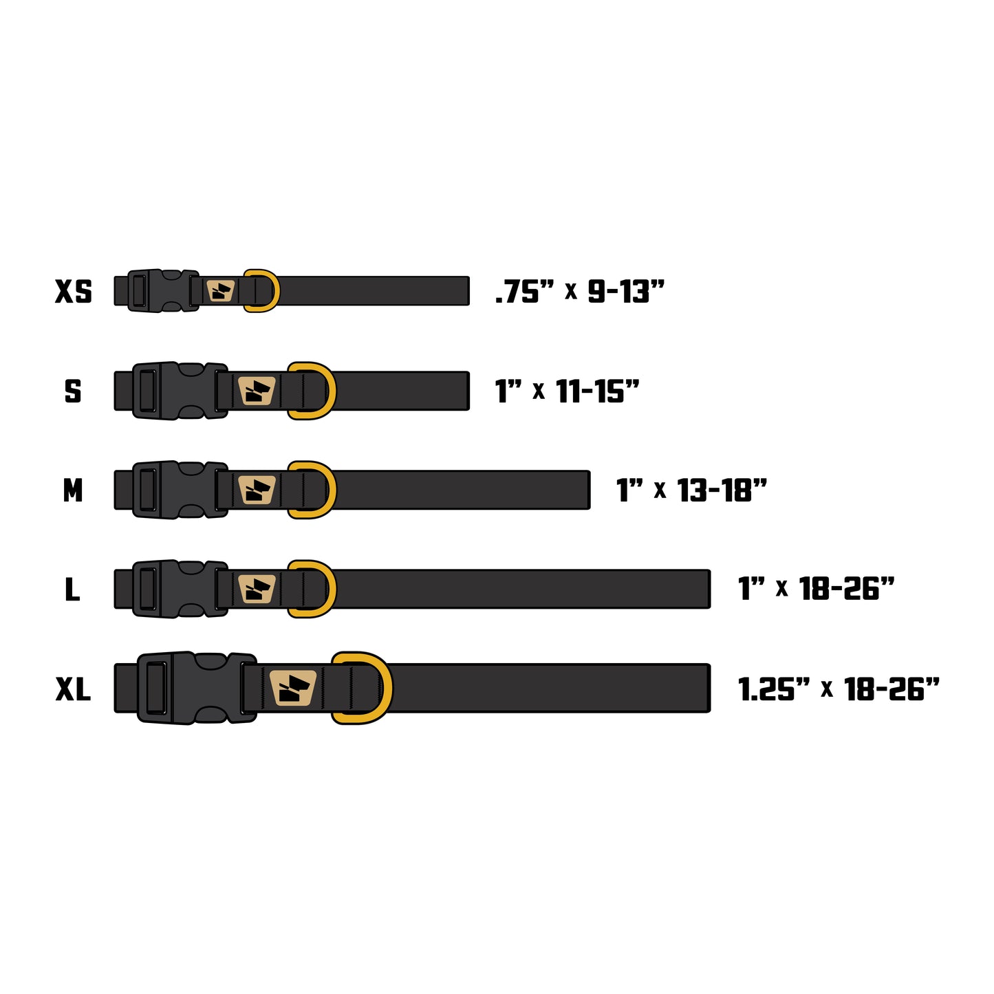 Standard Issue Base Camp Collar - Coal Black