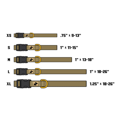 Standard Issue Base Camp Collar - Coyote Brown