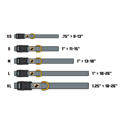 Standard Issue Base Camp Collar - Wolf Grey