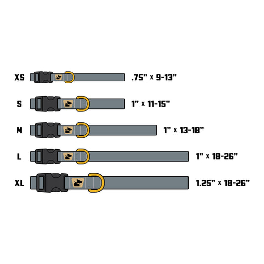 Standard Issue Base Camp Collar - Wolf Grey