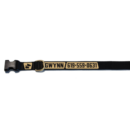 Standard Issue Base Camp Collar - Coal Black