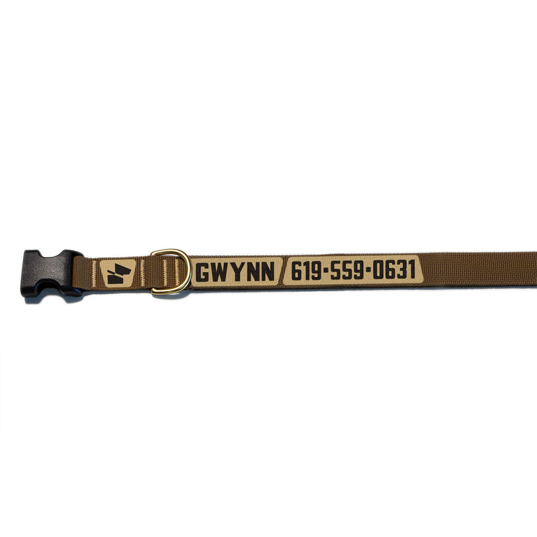 Standard Issue Base Camp Collar - Coyote Brown