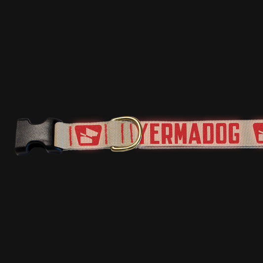 Reflective Base Camp Collar • Loud Logo - Desert Tan