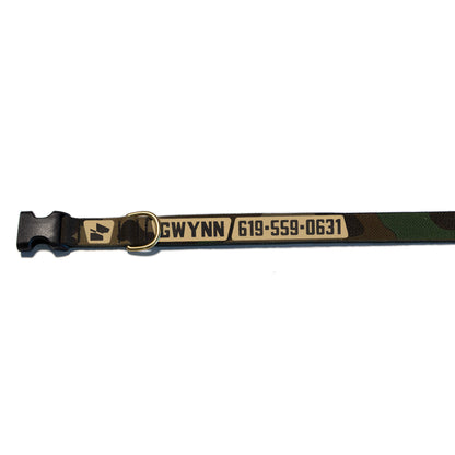 Standard Issue Base Camp Collar - M81 Camo
