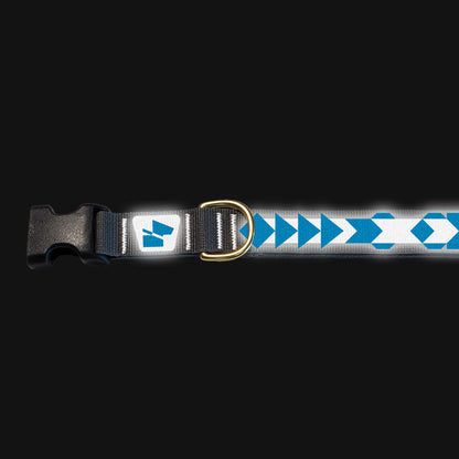 Reflective Base Camp Collar • Pendleton Pattern - Wolf Grey