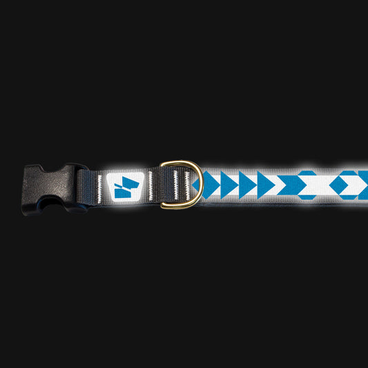 Reflective Base Camp Collar • Pendleton Pattern - Wolf Grey