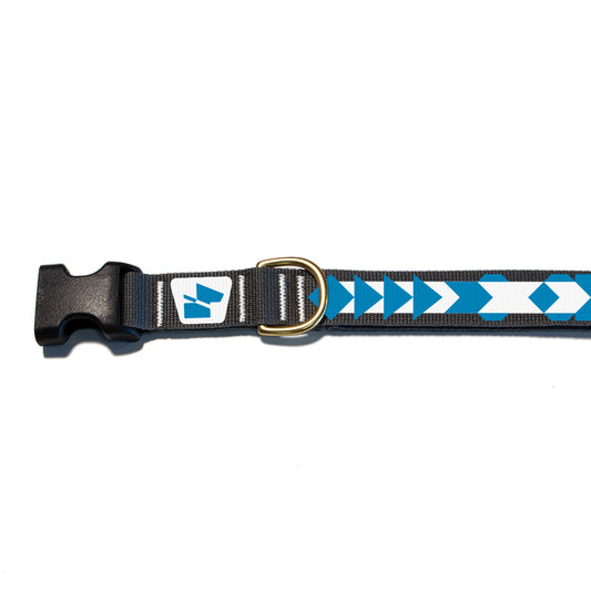 Reflective Base Camp Collar • Pendleton Pattern - Wolf Grey