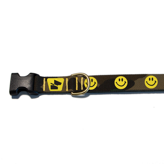 Reflective Base Camp Collar • Super Smilies - M81 Camo