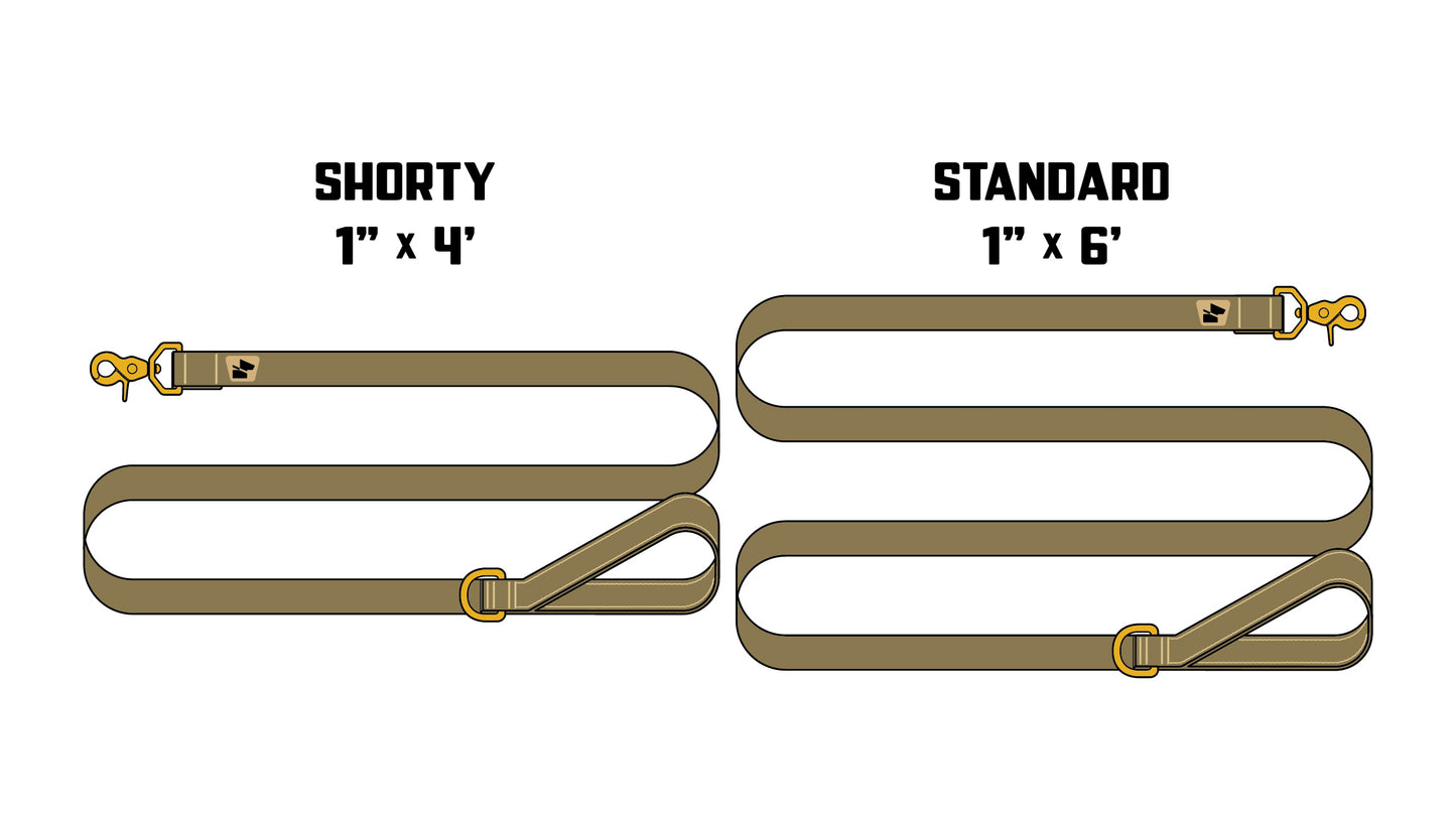Standard Issue Wanderwag Leash - Coyote Brown