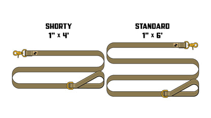 Standard Issue Wanderwag Leash - Coyote Brown