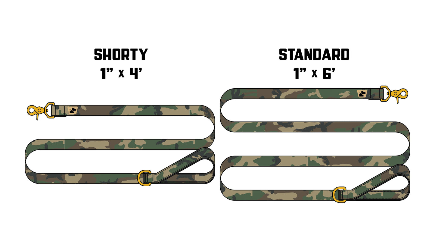 Standard Issue Wanderwag Leash - M81 Camo