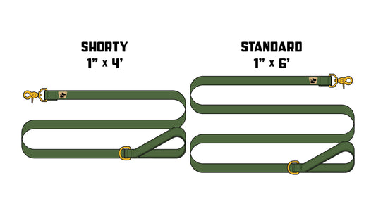 Standard Issue Wanderwag Leash - Ranger Green