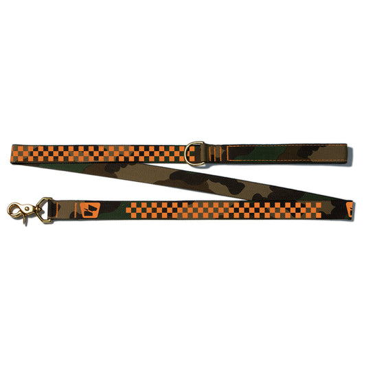 Reflective Wanderwag Leash • Classic Checkers  - M81 Camo