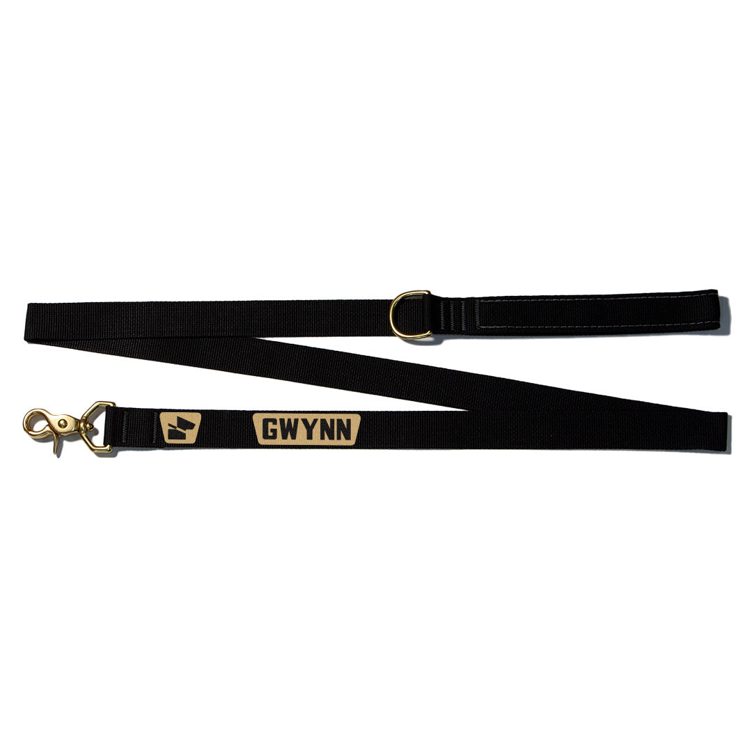 Standard Issue Wanderwag Leash - Coal Black