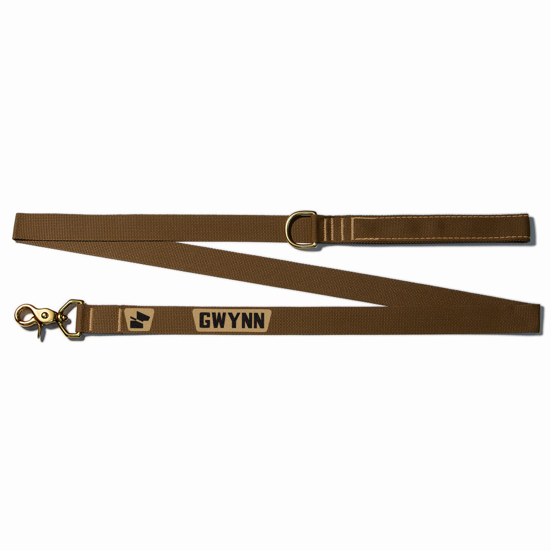 Standard Issue Wanderwag Leash - Coyote Brown