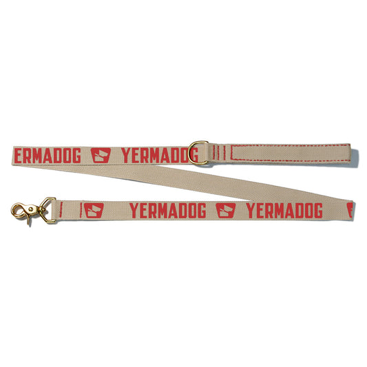 Reflective Wanderwag Leash • Loud Logo  - Desert Tan