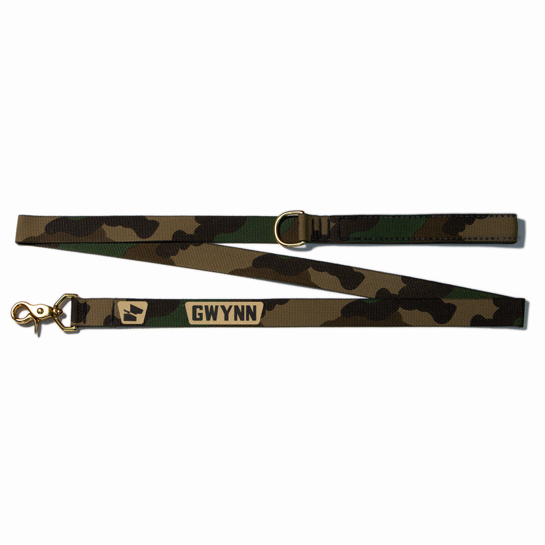 Standard Issue Wanderwag Leash - M81 Camo