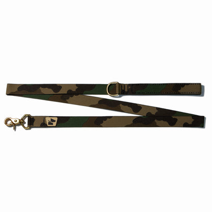 Standard Issue Wanderwag Leash - M81 Camo