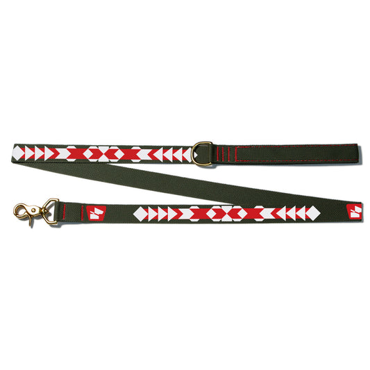 Reflective Wanderwag Leash • Pendleton Pattern - Ranger Green