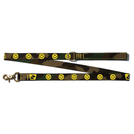 Reflective Wanderwag Leash • Super Smilies  - M81 Camo